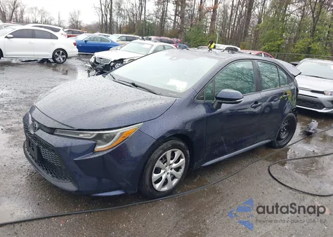 2020 Toyota Corolla Le z USA, uszkodzony, nr VIN 5YFEPRAE8LP108201